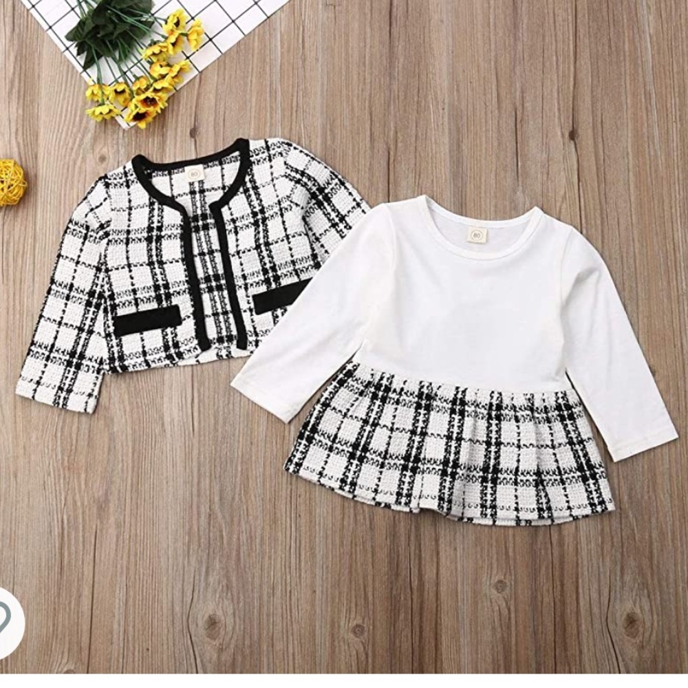 Infant/Toddler Girls 2-piece Dress